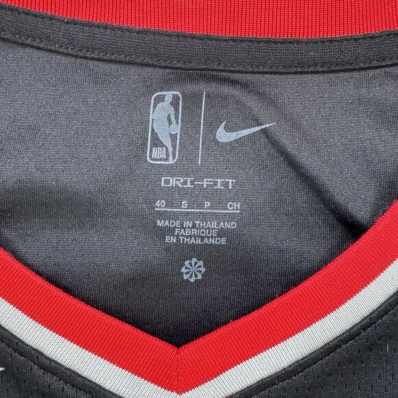S Damian Lillard Portland Trailblazers Nike Swingman Dri Fit Jersey Size S - Picture 3 of 10